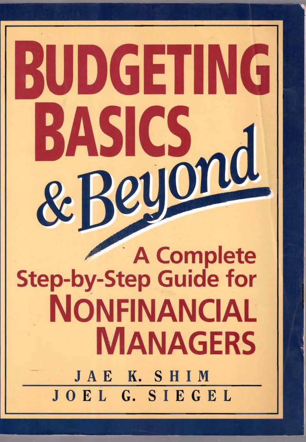 Budgeting Basics and Beyond