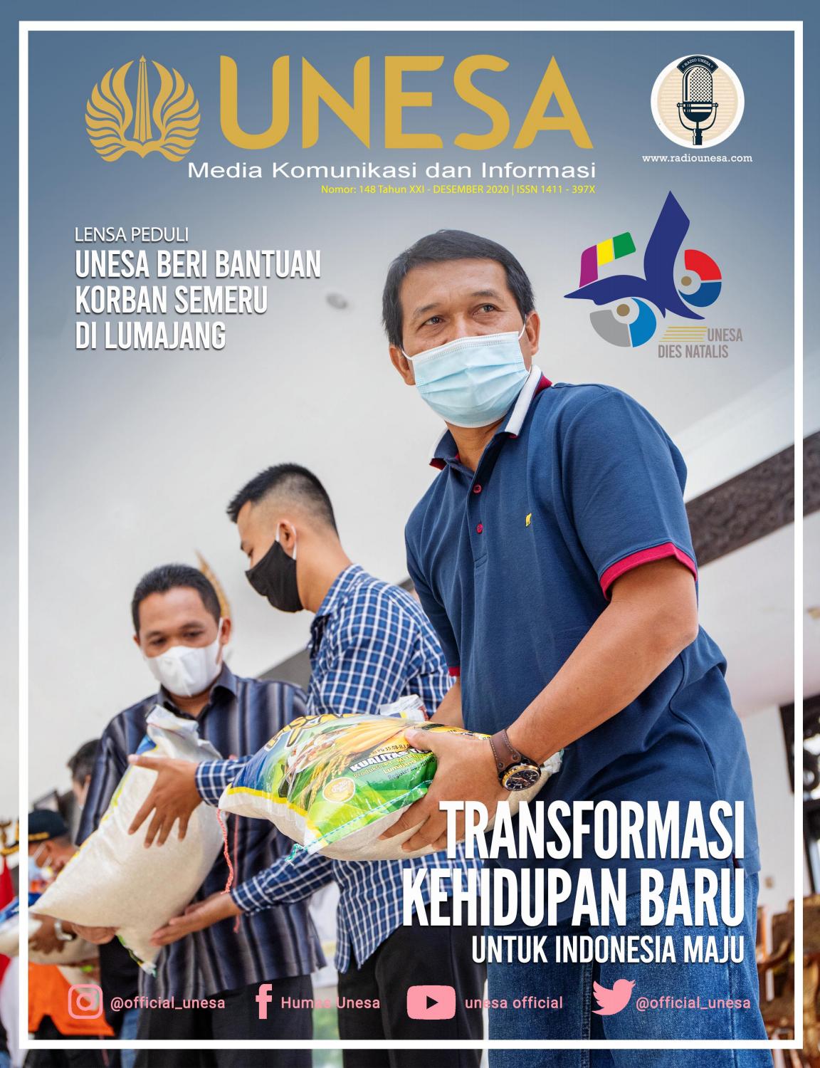 Majalah Unesa :  Media Komunikasi dan Informasi / Universitas Negeri Surabaya