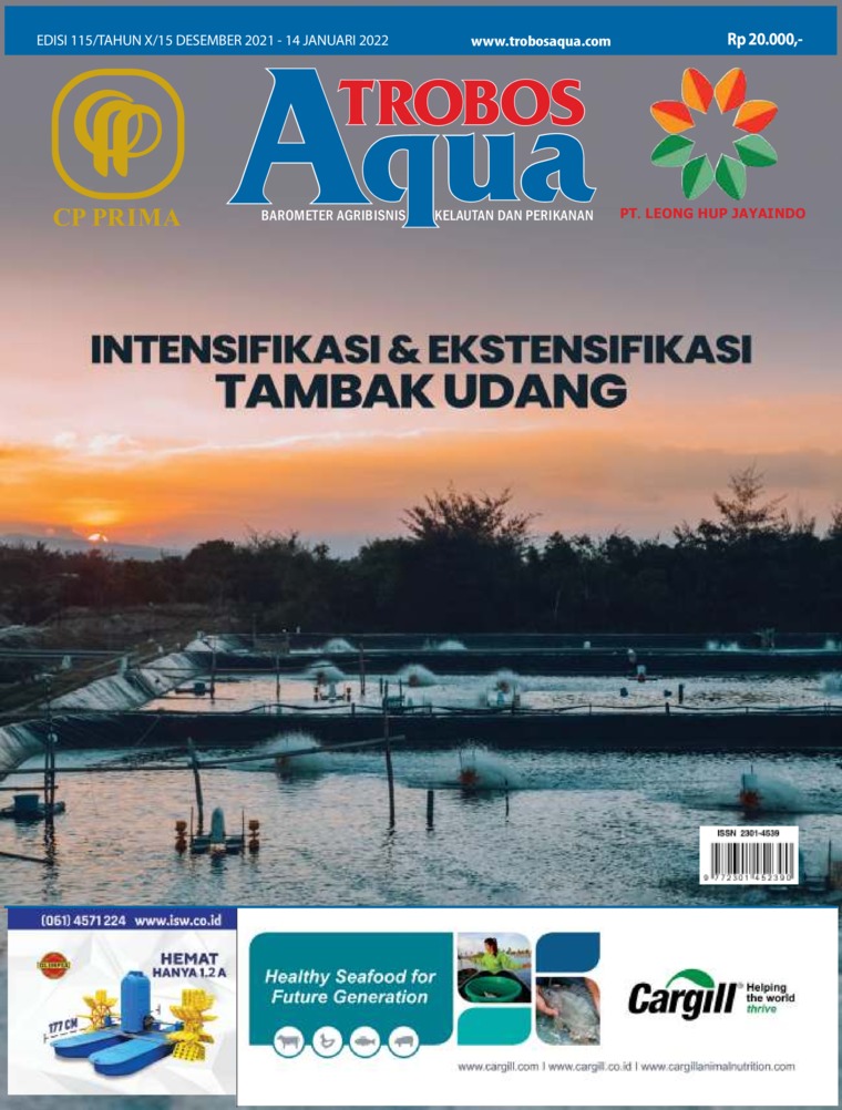 TROBOS Aqua :  Barometer Agribisnis Kelautan dan Perikanan / PT. Leong HUP Jayaindo